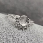 Half Halo Rings