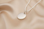 Paw Print Circle Pendant