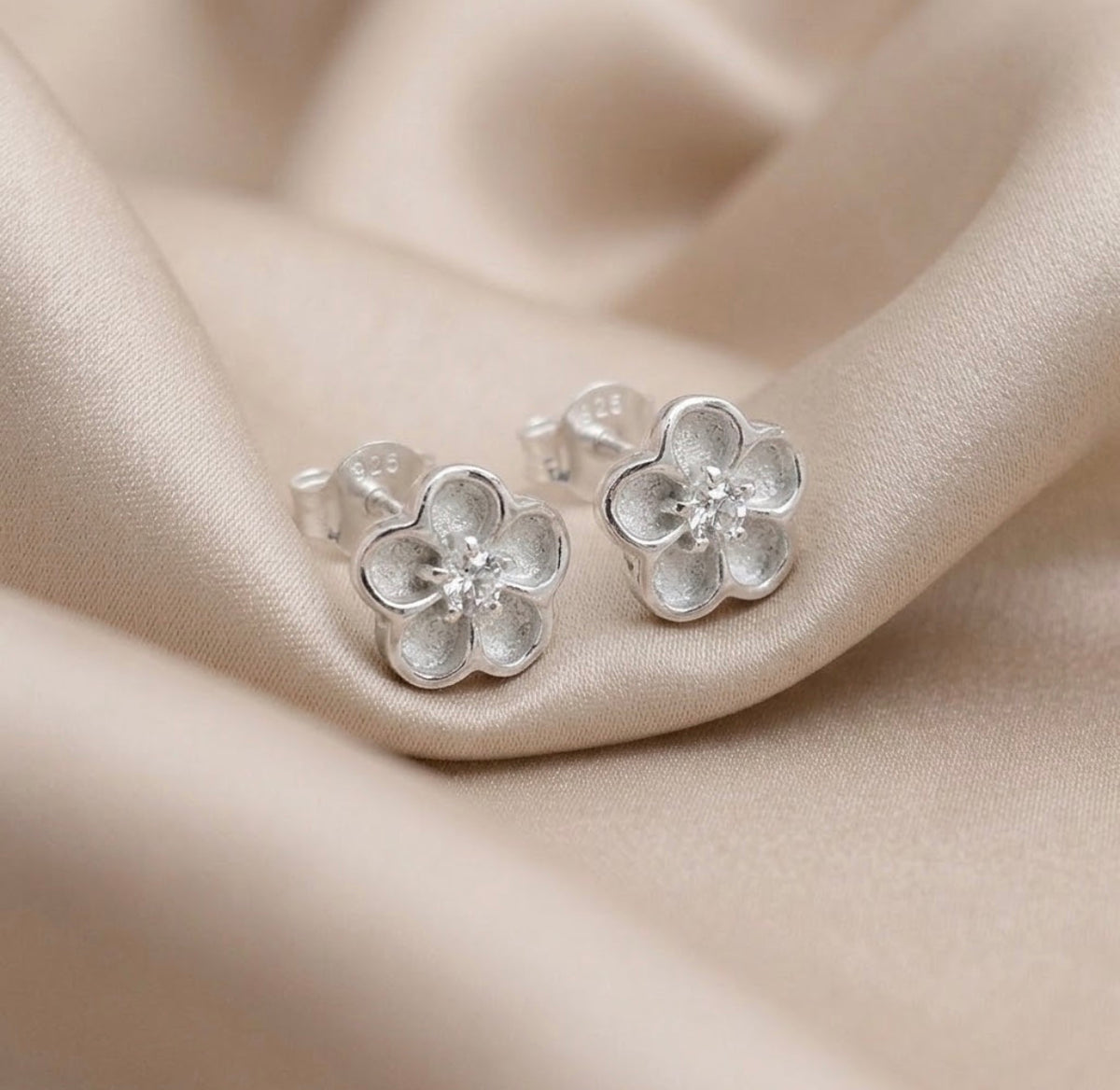 Forget Me Not Stud Earrings
