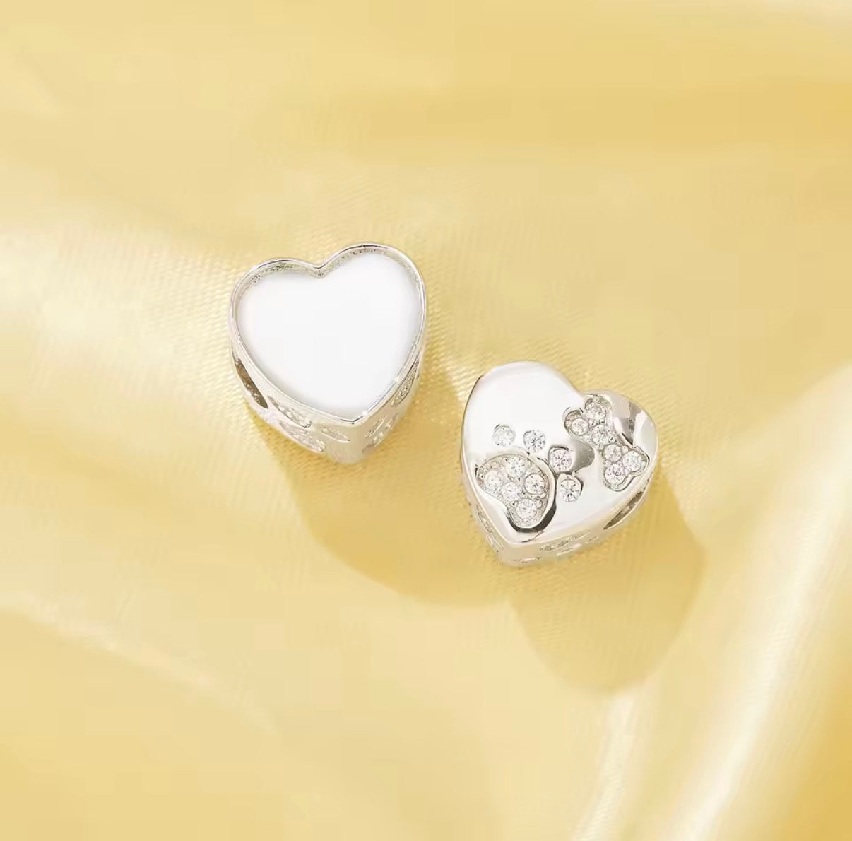Paw and Bone Charm