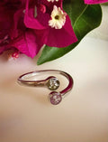 Duet Circle Ring