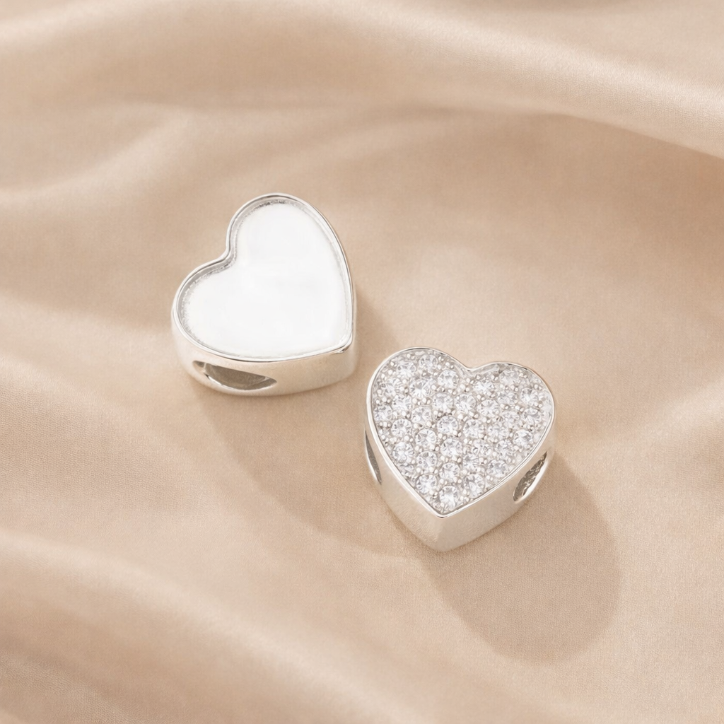 Shine bright in my heart charm