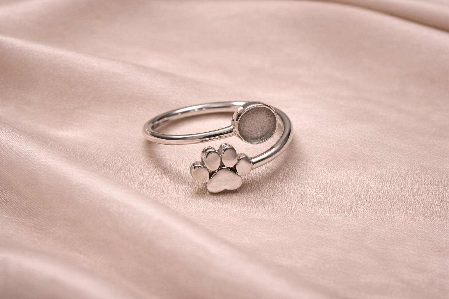 Eternal Paw Hugging Ring