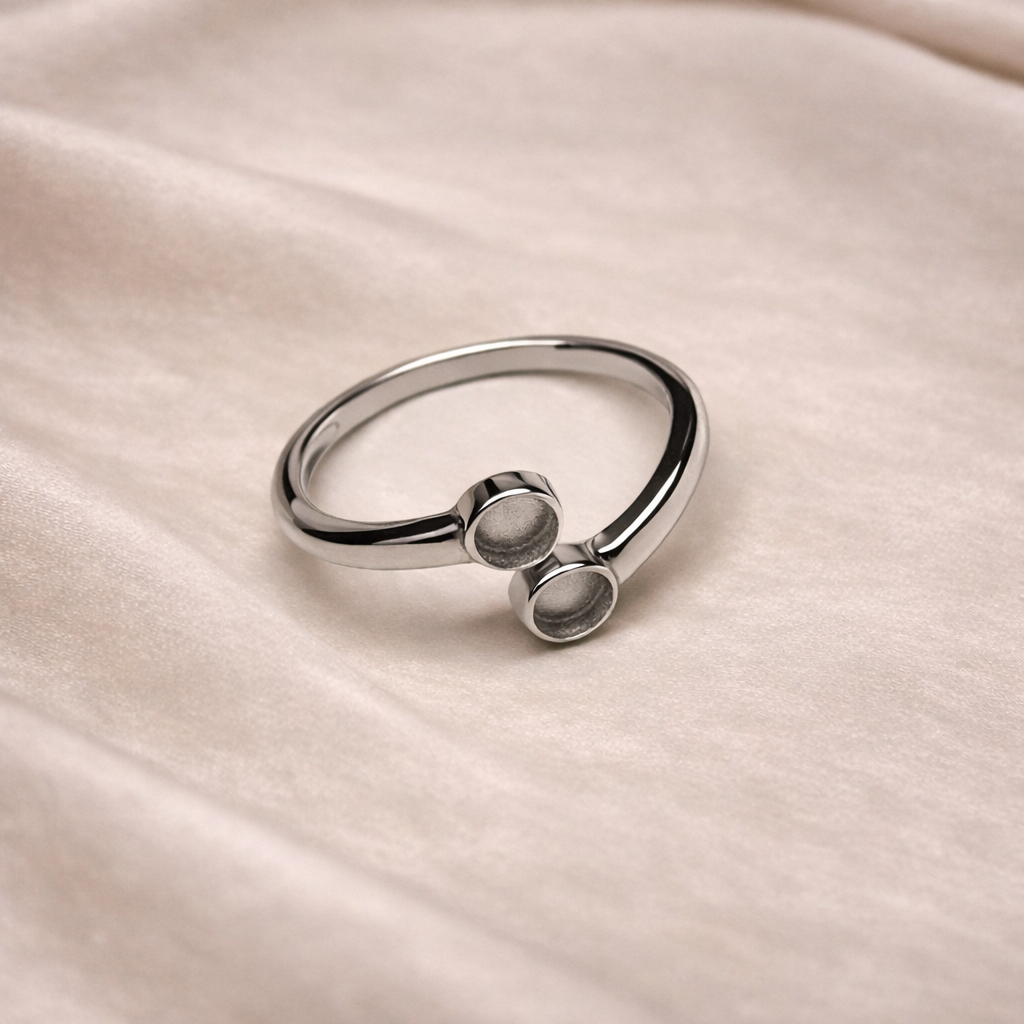 Duet Circle Ring