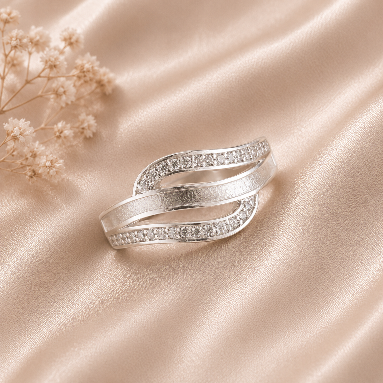 Triple Wave Ring
